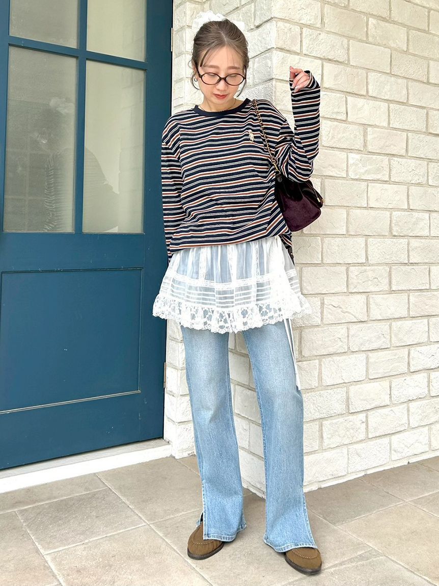 LILY BROWN「【限定カラー】【Lily Bear】アニバーサリーＴシャツ」|Tシャツ・カットソー|