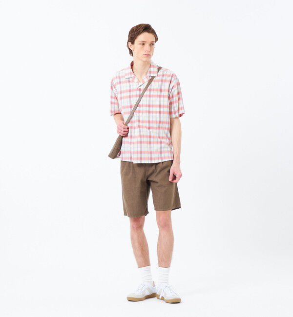 MACKINTOSH PHILOSOPHY「【WEEKENDER】プルオーバーオープンカラーシャツ シャンブレー/チェック」|シャツ・ブラウス|