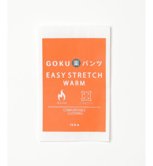 ikka「【接触温感】GOKU楽パンツ EASY STRETCH 起毛5ポケット」|その他|