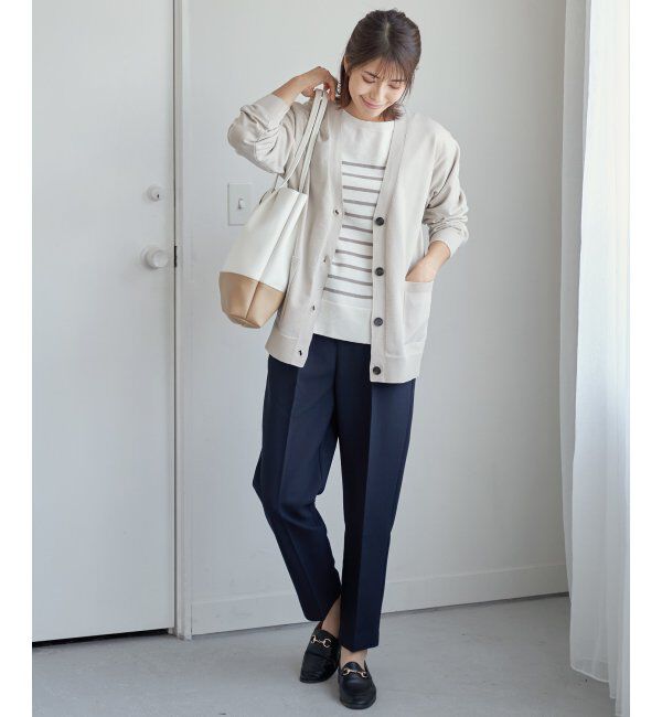 ikka「ストレッチテーパードパンツ」|その他|