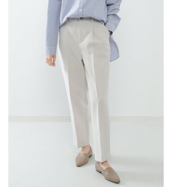ikka「ストレッチテーパードパンツ」|その他|