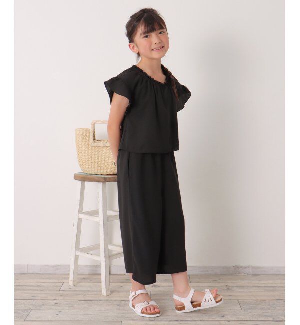 ikka kids「ジョーゼットラップオールインワン（120~160cm）」|その他|