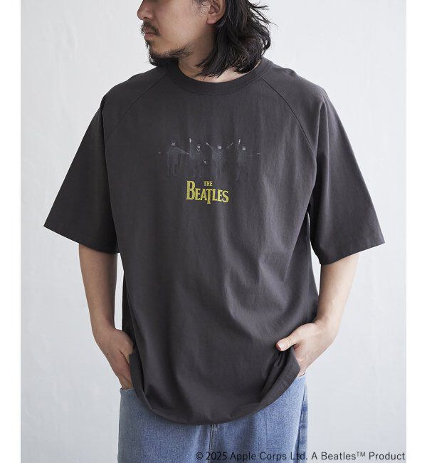 VENCE share style「THE BEATLES ザ ビートルズ HELPラグランTシャツ」|Tシャツ・カットソー|