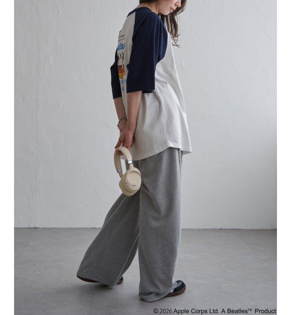 VENCE share style「THE BEATLES ザ ビートルズ HELPラグランTシャツ」|Tシャツ・カットソー|