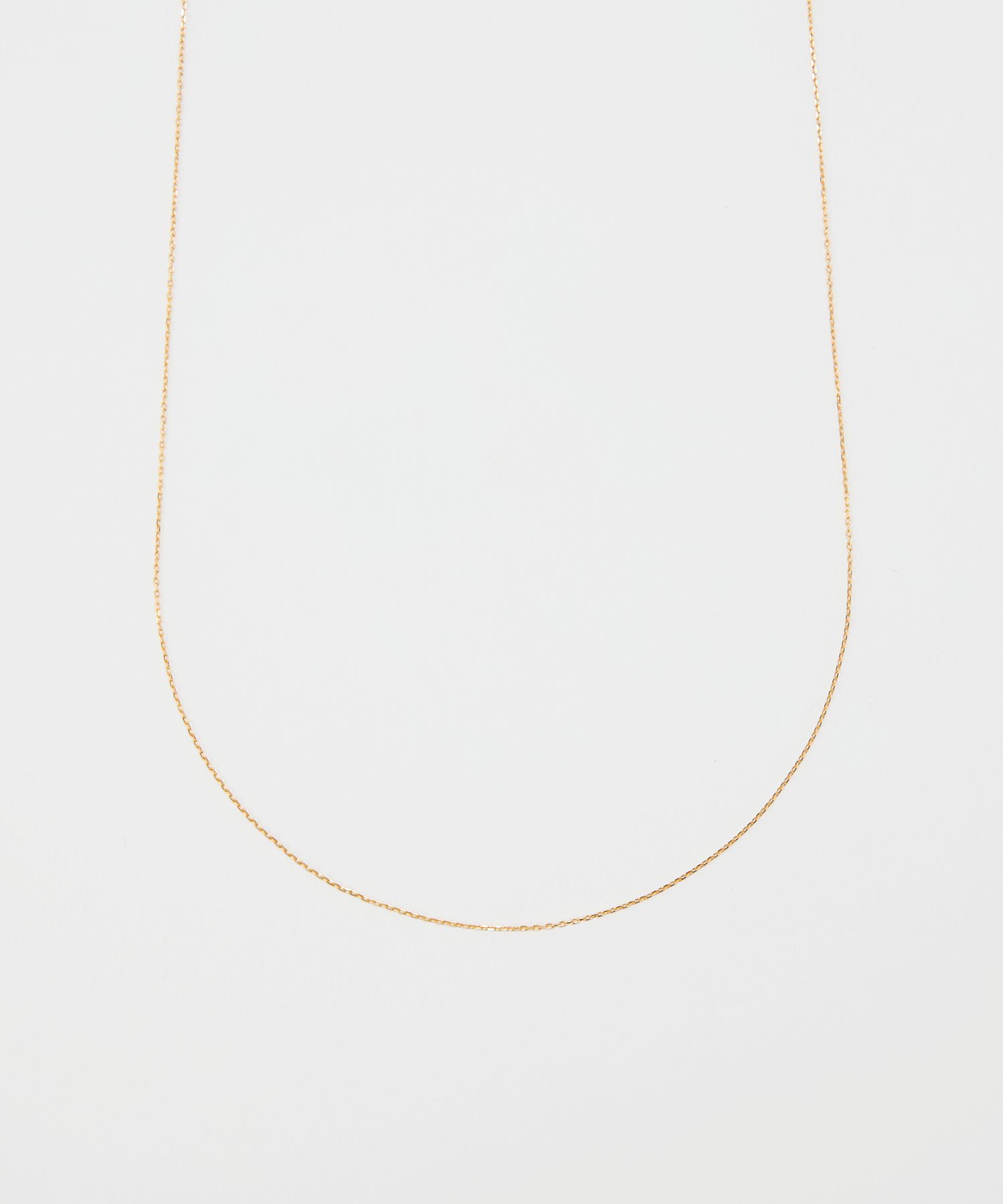 JUPITER「【K18】チェーンネックレス<全長約40cm/調整時37cm>」|ネックレス|