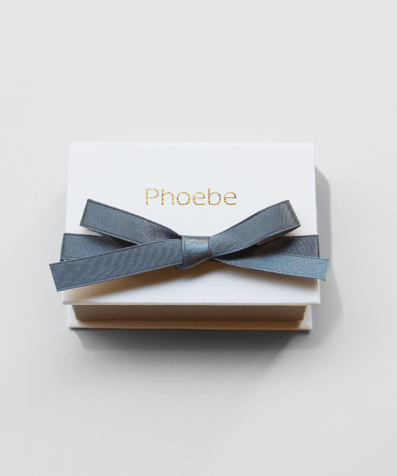 Phoebe「【K10】リフレクトビジューパールピアス/BOX付き」|ピアス|