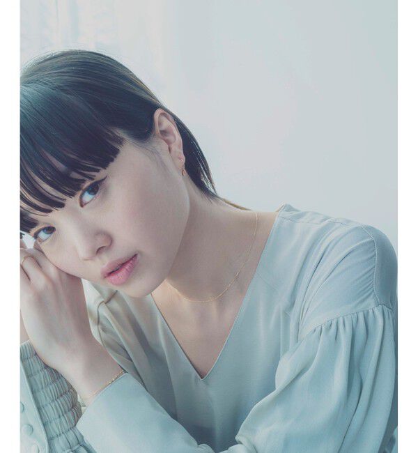 ete「ナチュラルストーン ドロップ ピアス」|ピアス|