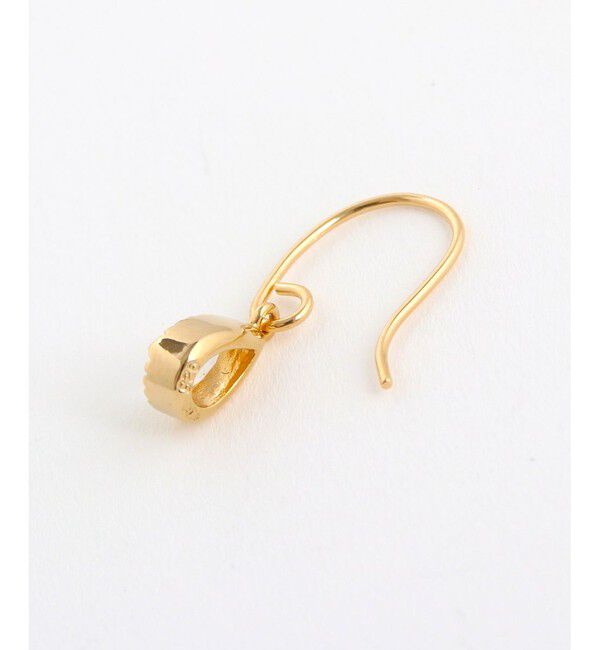 ete「ナチュラルストーン ドロップ ピアス」|ピアス|