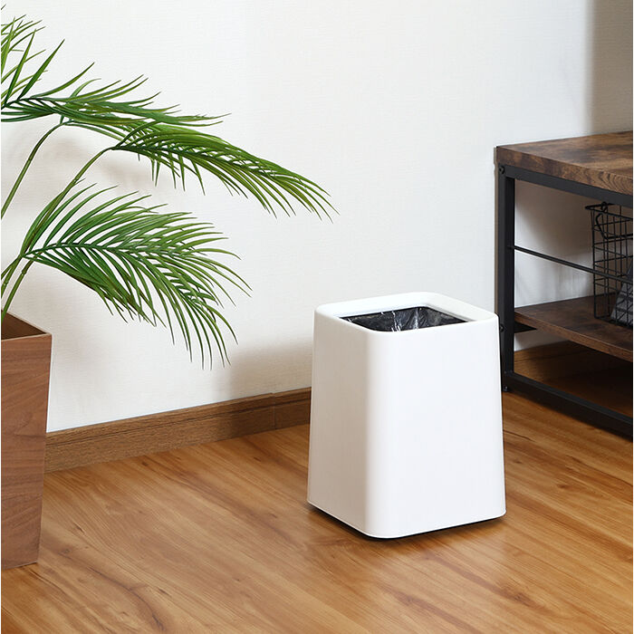 BACKYARD FAMILY「袋が隠せるゴミ箱 通販 ゴミ箱 ダストボックス モダン シンプル 袋が見えない ダストBOX」|ダストボックス|