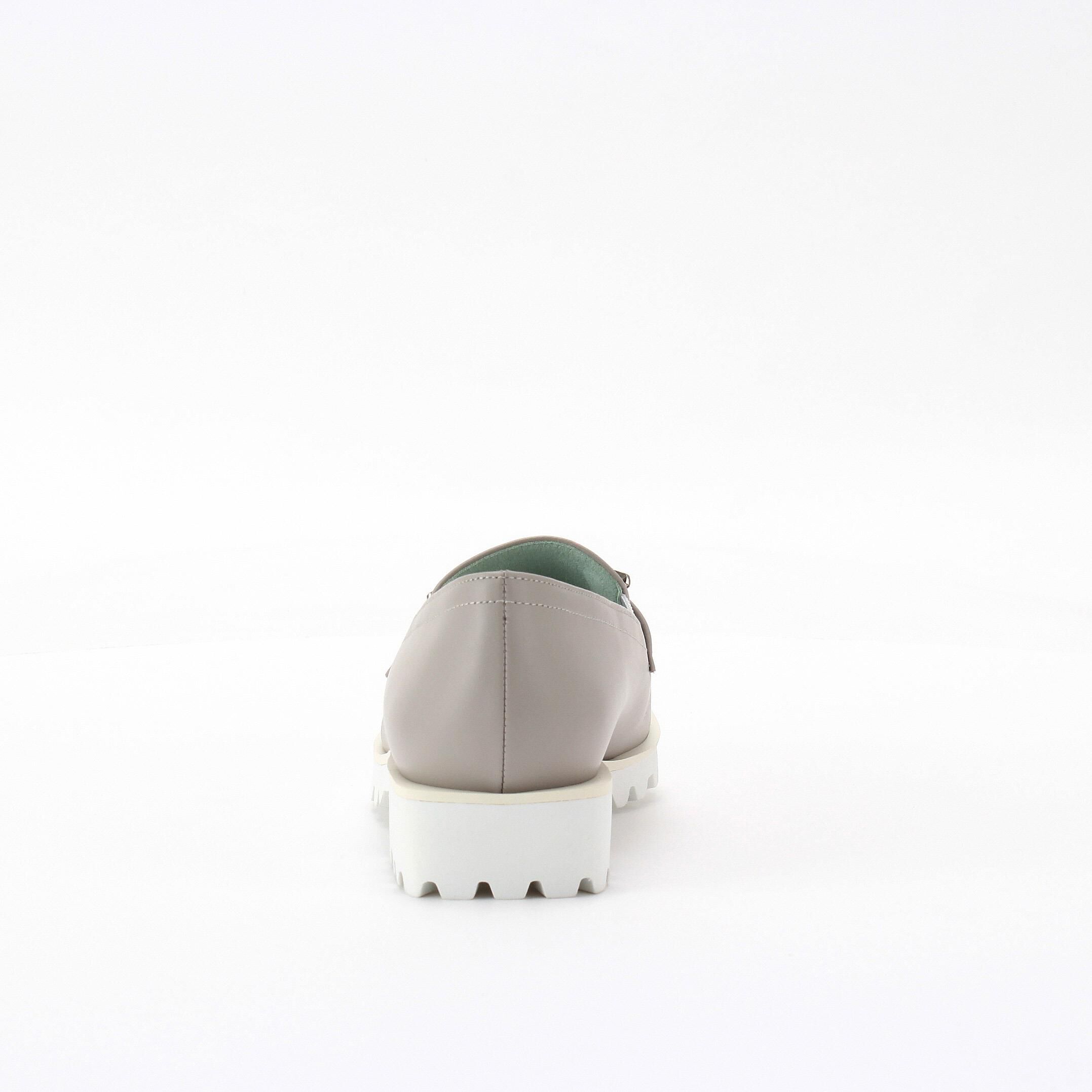銀座かねまつ「NB260052STELGY 【本革】【防水】アクアベルプレートバックルローファー」|レインシューズ|