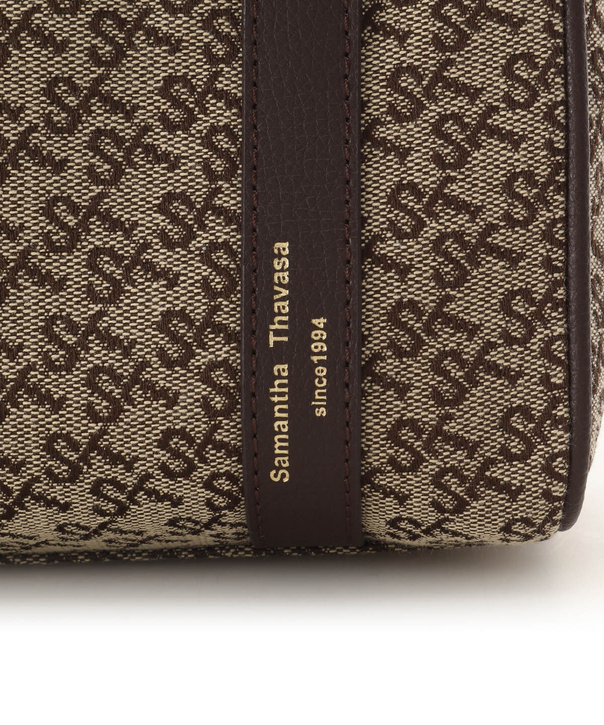 Samantha Thavasa「ST Jacquard ボストンバッグ」|ハンドバッグ|