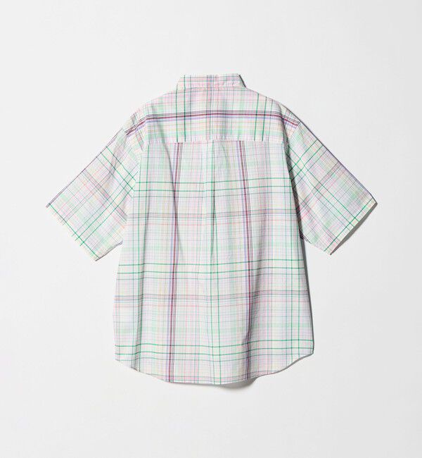 UNITED ARROWS green label relaxing「トーマスメイソン ジャストルーズ チェック柄 半袖 シャツ」|シャツ・ブラウス|