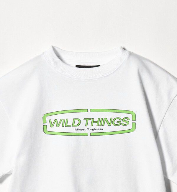 UNITED ARROWS green label relaxing「【別注】＜WILD THINGS＞ ロゴ ショートスリーブ Tシャツ / キッズ 110cm-130cm」|Tシャツ・カットソー|
