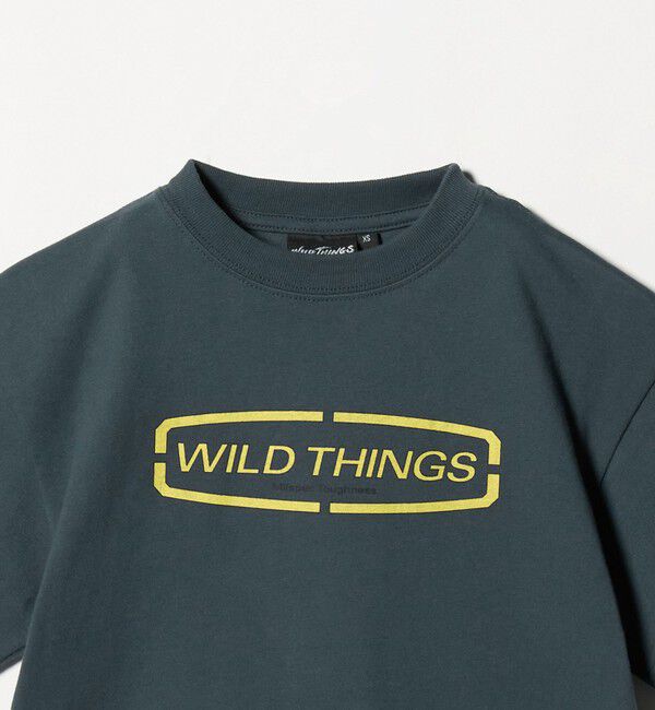 UNITED ARROWS green label relaxing「【別注】＜WILD THINGS＞ ロゴ ショートスリーブ Tシャツ / キッズ 110cm-130cm」|Tシャツ・カットソー|