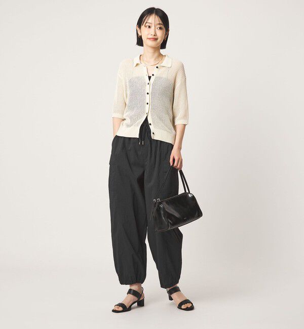 UNITED ARROWS green label relaxing「バルーン カーゴ パンツ  UVカット」|カーゴ|