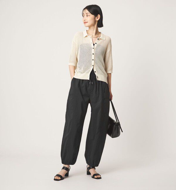 UNITED ARROWS green label relaxing「バルーン カーゴ パンツ  UVカット」|カーゴ|
