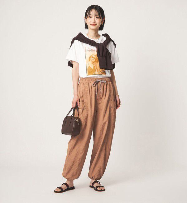 UNITED ARROWS green label relaxing「バルーン カーゴ パンツ  UVカット」|カーゴ|