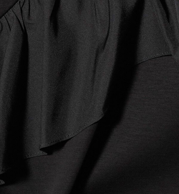 UNITED ARROWS green label relaxing「ランダム フリル ドッキング カットソー 接触冷感」|Tシャツ・カットソー|
