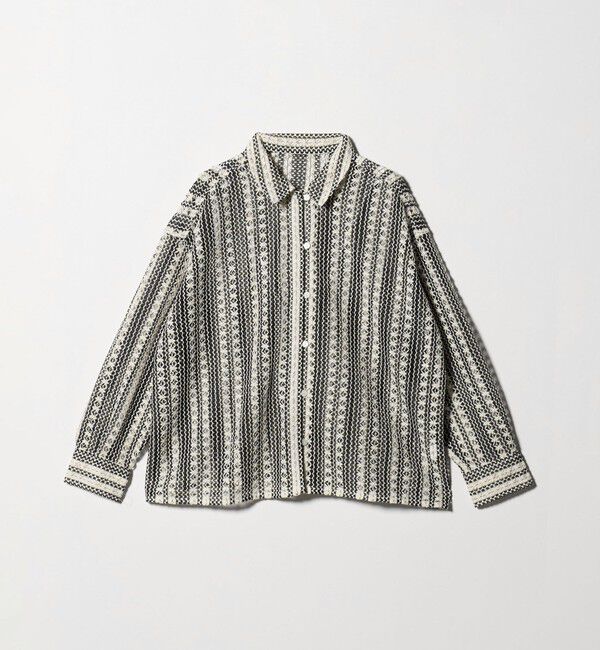 UNITED ARROWS green label relaxing「カラミレース シャツ」|シャツ・ブラウス|