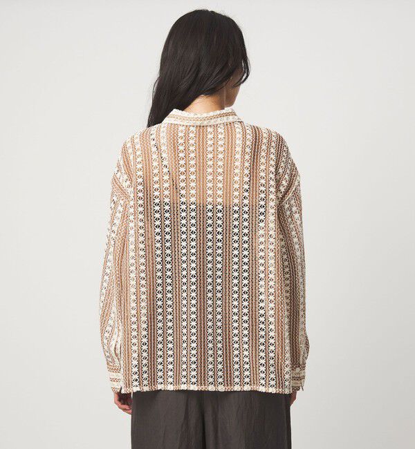 UNITED ARROWS green label relaxing「カラミレース シャツ」|シャツ・ブラウス|