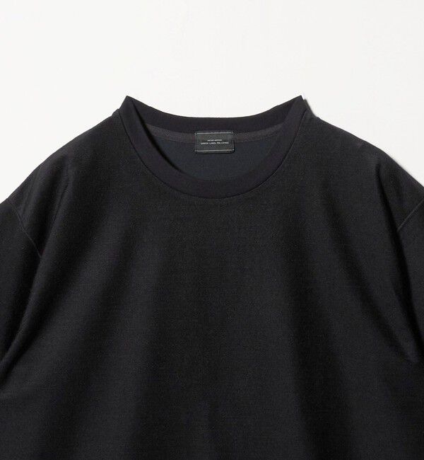 UNITED ARROWS green label relaxing「ポリエステル ウール ツイル インレー 半袖 Tシャツ カットソー」|Tシャツ・カットソー|