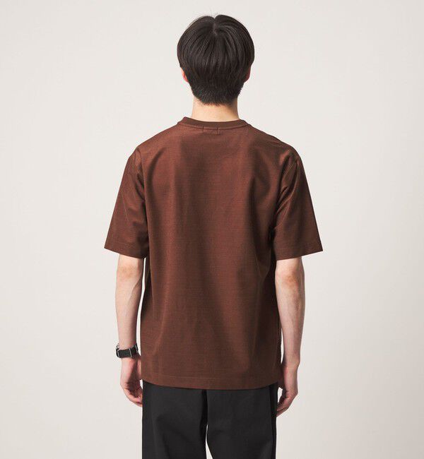 UNITED ARROWS green label relaxing「ポリエステル ウール ツイル インレー 半袖 Tシャツ カットソー」|Tシャツ・カットソー|