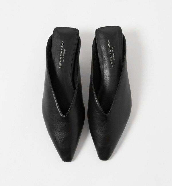 UNITED ARROWS green label relaxing「Vカットミュール」|サンダル|