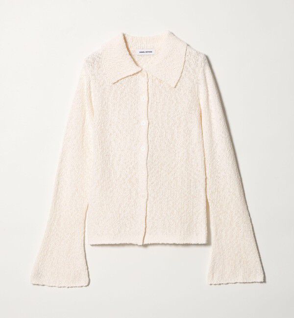 EMMEL REFINES「＜EMMEL REFINES＞EM HW ブークレヤーン エリ カーディガン」|カーディガン|OFF WHITE