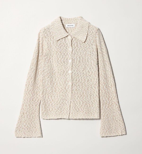 EMMEL REFINES「＜EMMEL REFINES＞EM HW ブークレヤーン エリ カーディガン」|カーディガン|BEIGE