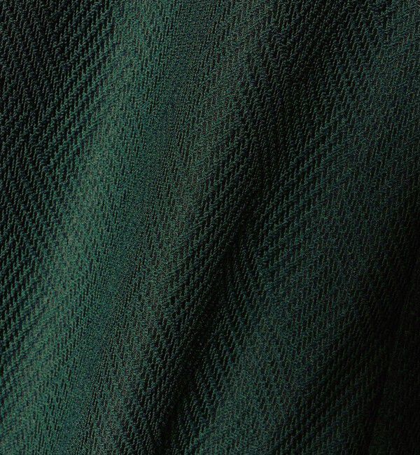 UNITED ARROWS green label relaxing「ダイヤ ヘリンボーン メッシュ オープンカラー 半袖 シャツ」|シャツ・ブラウス|