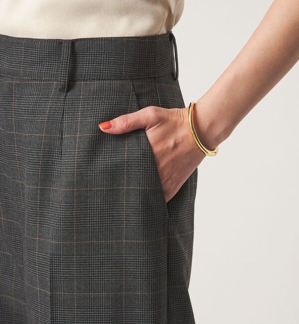 UNITED ARROWS green label relaxing「［size SHORT/TALLあり］Greed グリード ストレート パンツ ウォッシャブル」|スラックス|