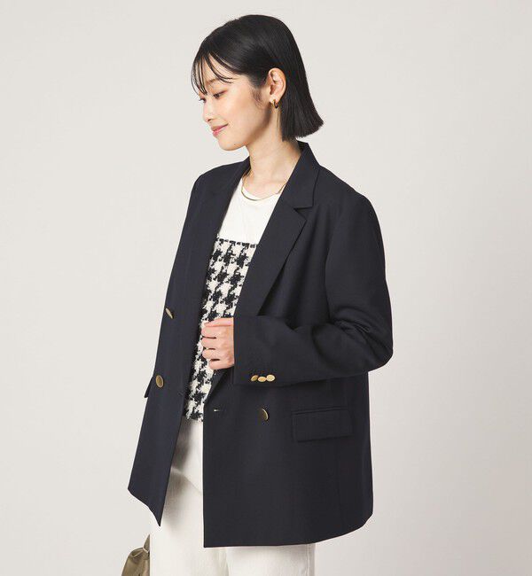 UNITED ARROWS green label relaxing「［size SHORT/TALLあり］Greed グリード ダブル ジャケット ウォッシャブル」|テーラードジャケット|