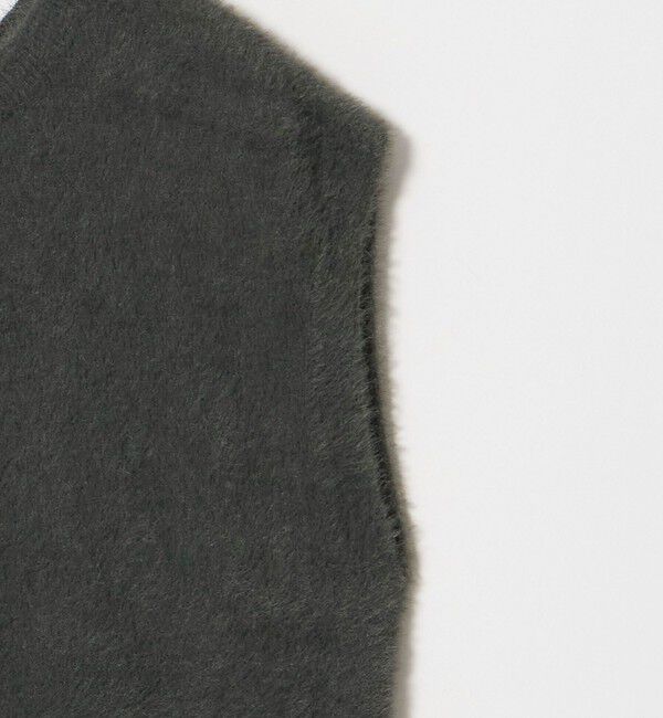 UNITED ARROWS green label relaxing「フラッフフェザー 2WAY フレンチスリーブ ニット」|ニット・セーター|
