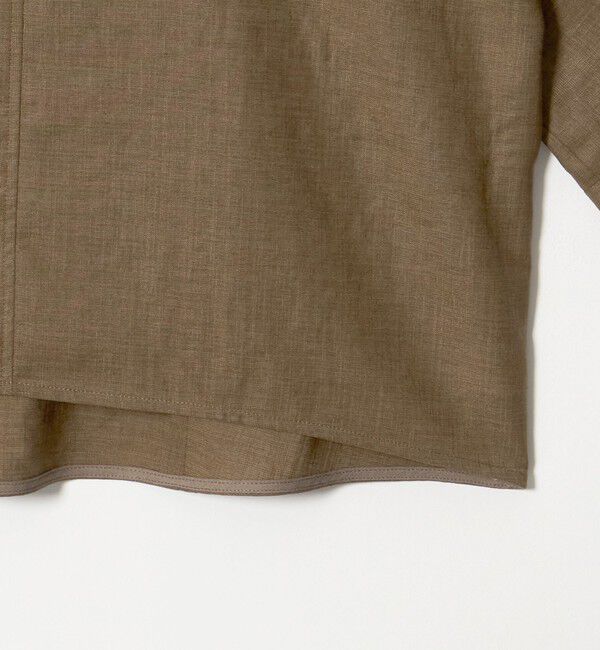 UNITED ARROWS green label relaxing「トリアセ 7分袖 プルオーバー ブラウス マシンウォッシャブル UVカット 通気性」|シャツ・ブラウス|