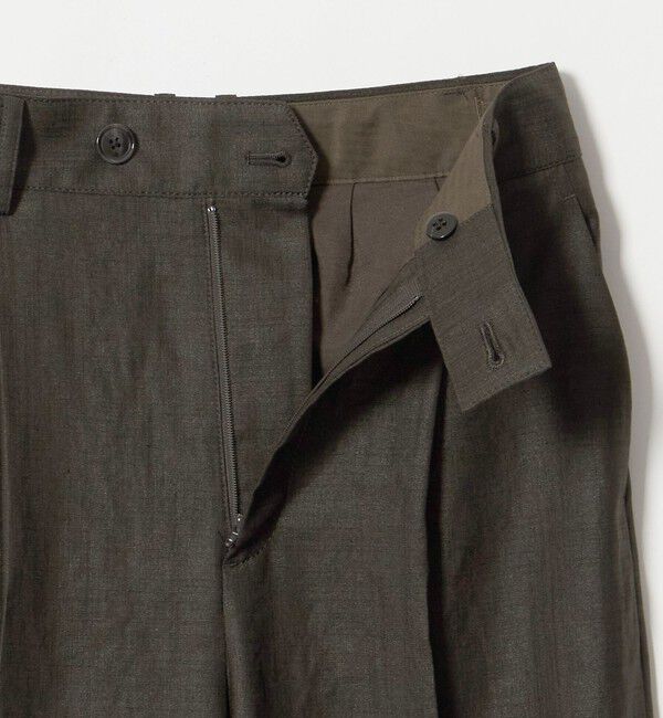 UNITED ARROWS green label relaxing「［size SHORT/TALLあり］トリアセ ストレート パンツ UVカット 通気性」|スラックス|