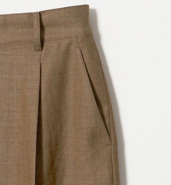 UNITED ARROWS green label relaxing「［size SHORT/TALLあり］トリアセ ストレート パンツ UVカット 通気性」|スラックス|