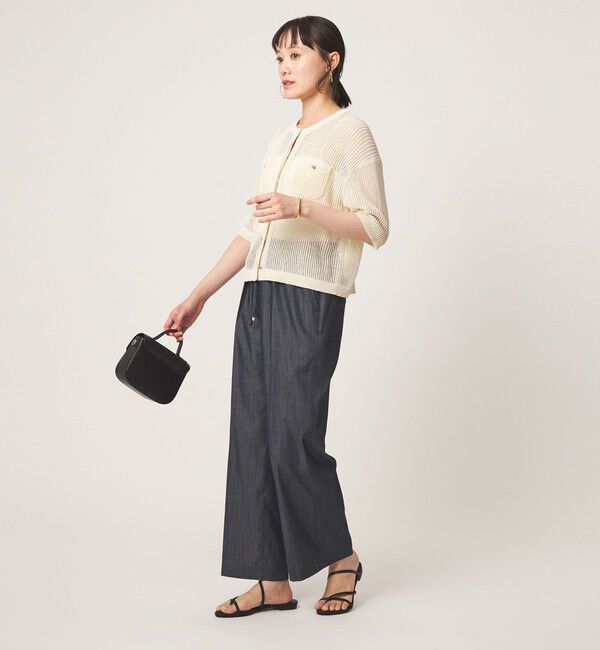 UNITED ARROWS green label relaxing「［size SHORT/TALLあり］ライト デニム ニーハイフレア パンツ 2」|その他|