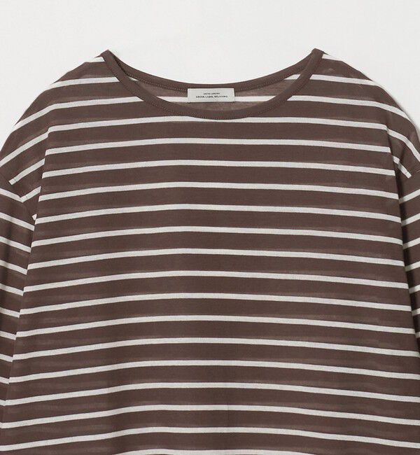 UNITED ARROWS green label relaxing「シアー ロングスリーブ プルオーバー カットソー」|Tシャツ・カットソー|