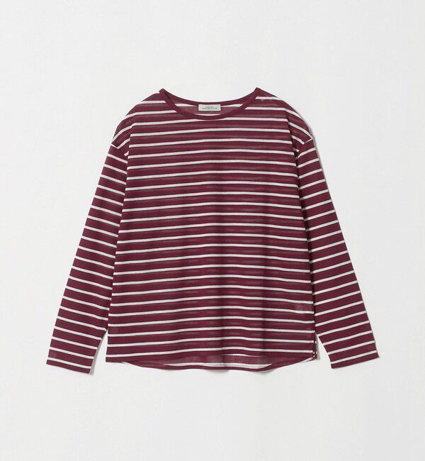 UNITED ARROWS green label relaxing「シアー ロングスリーブ プルオーバー カットソー」|Tシャツ・カットソー|