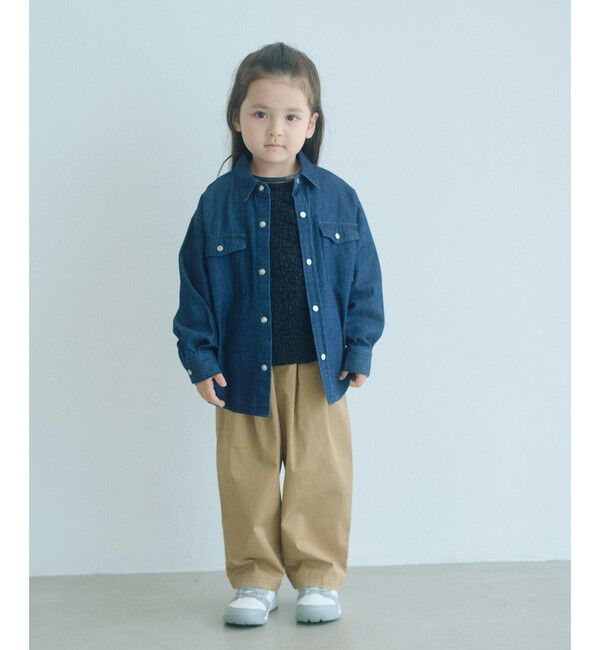 UNITED ARROWS green label relaxing「デニム シャツ / キッズ 100cm-160cm」|シャツ・ブラウス|