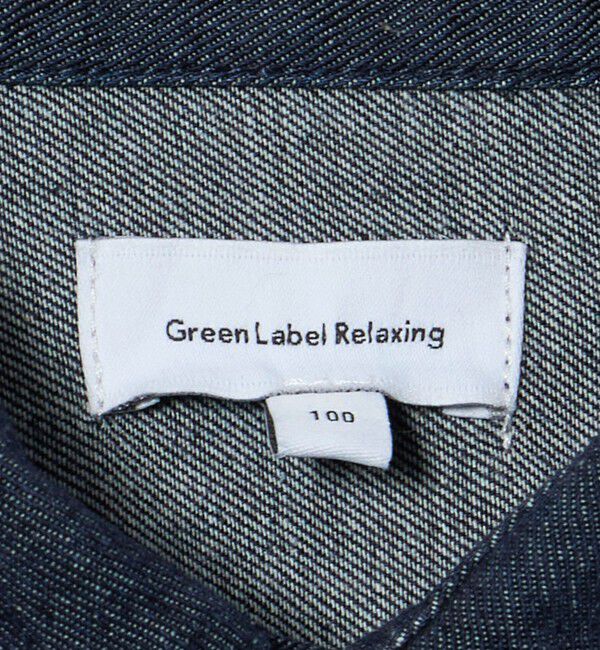 UNITED ARROWS green label relaxing「デニム シャツ / キッズ 100cm-160cm」|シャツ・ブラウス|