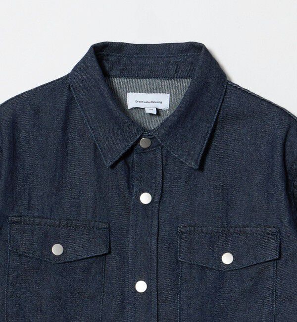 UNITED ARROWS green label relaxing「デニム シャツ / キッズ 100cm-160cm」|シャツ・ブラウス|