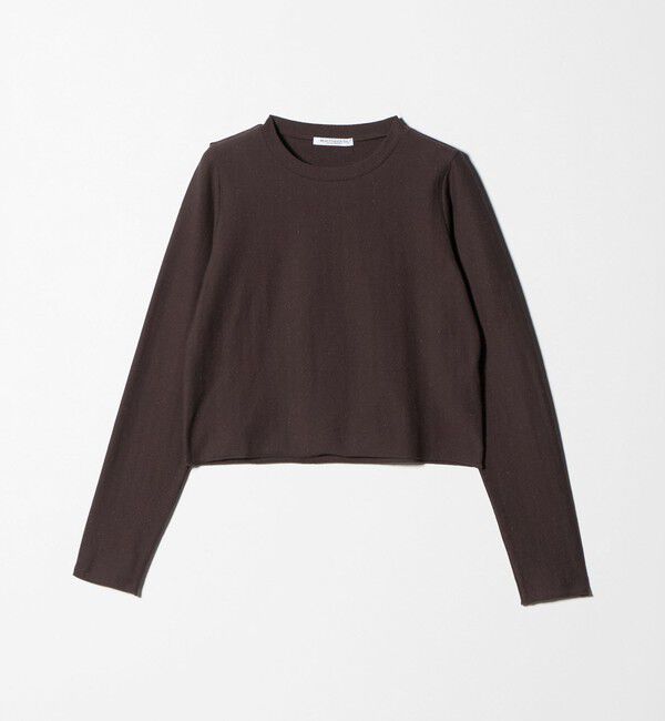 BEAUTY&YOUTH UNITED ARROWS「コットンポリエステル ラメロングスリーブカットソー」|Tシャツ・カットソー|