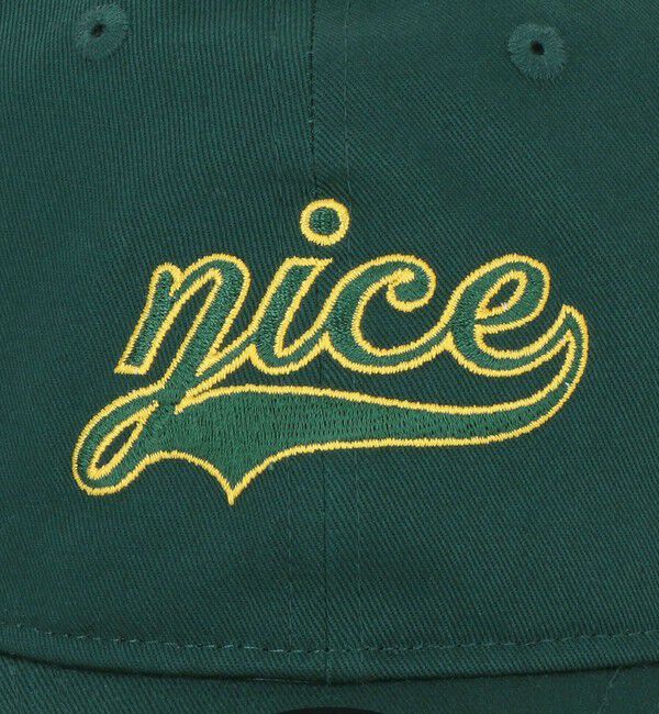 NICE WEATHER「【別注】＜NEW ERA＞ロゴ ベースボール キャップ」|キャップ・キャスケット|