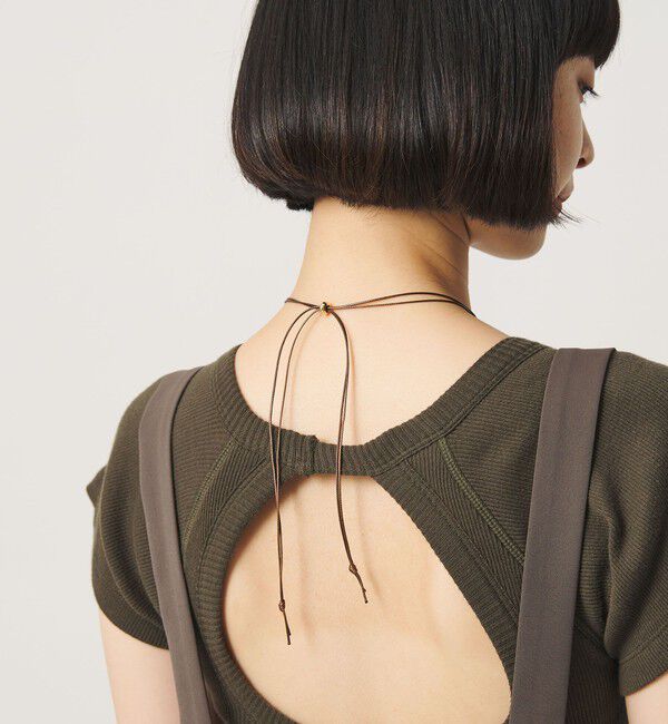 BEAUTY&YOUTH UNITED ARROWS「リング コード チョーカー」|ネックレス|