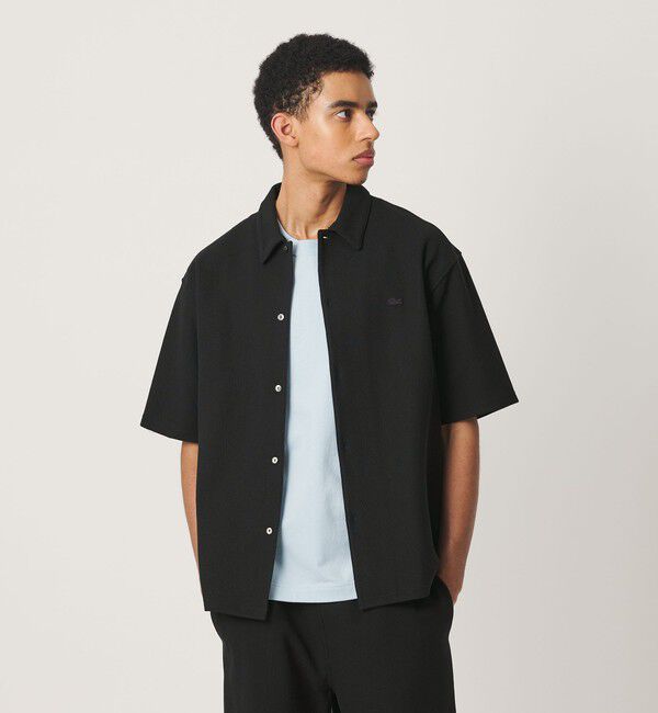 BEAUTY&YOUTH UNITED ARROWS「＜LACOSTE for BEAUTY&YOUTH＞ワントーン ショートスリーブ シャツ」|シャツ・ブラウス|