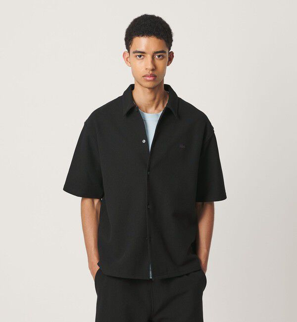 BEAUTY&YOUTH UNITED ARROWS「＜LACOSTE for BEAUTY&YOUTH＞ワントーン ショートスリーブ シャツ」|シャツ・ブラウス|