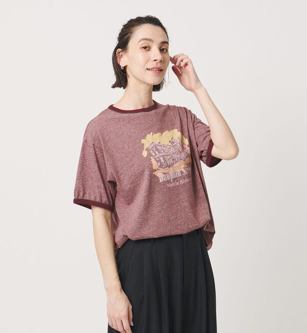 BEAUTY&YOUTH UNITED ARROWS「【別注】＜RUSSELL ATHLETIC＞リンガー Tシャツ」|Tシャツ・カットソー|