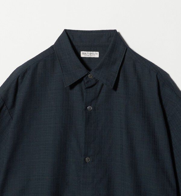 BEAUTY&YOUTH UNITED ARROWS「ツイードライク テクスチャード レギュラー シャツ GRANDE型」|シャツ・ブラウス|