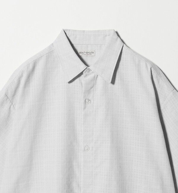 BEAUTY&YOUTH UNITED ARROWS「ツイードライク テクスチャード レギュラー シャツ GRANDE型」|シャツ・ブラウス|